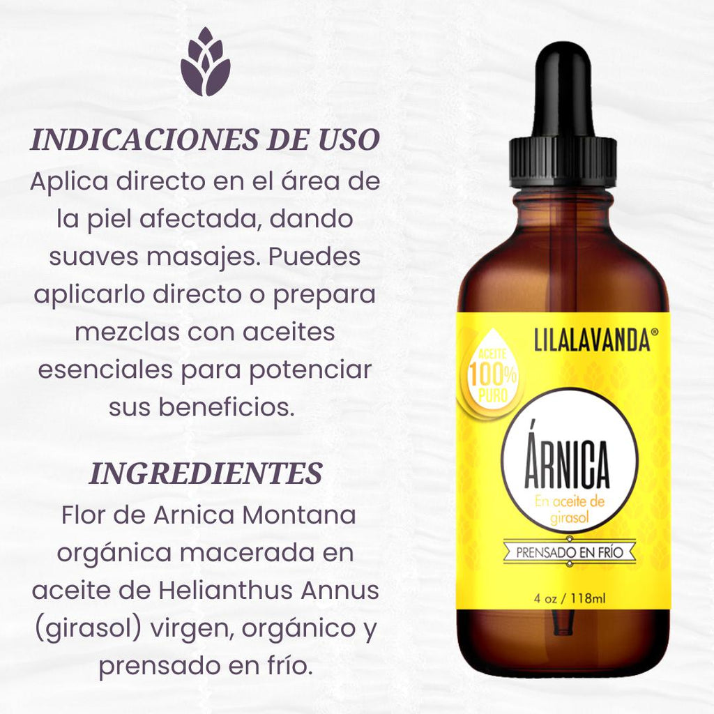 Aceite de Árnica - LilaLavanda