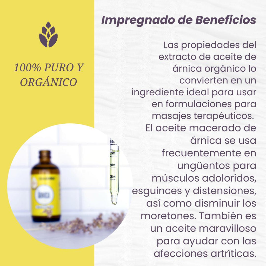 Aceite de Árnica - LilaLavanda