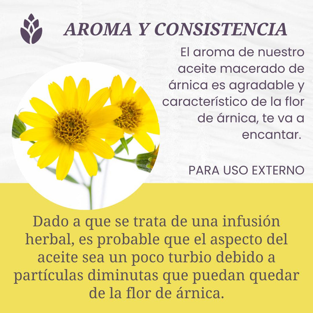 Aceite de Árnica - LilaLavanda