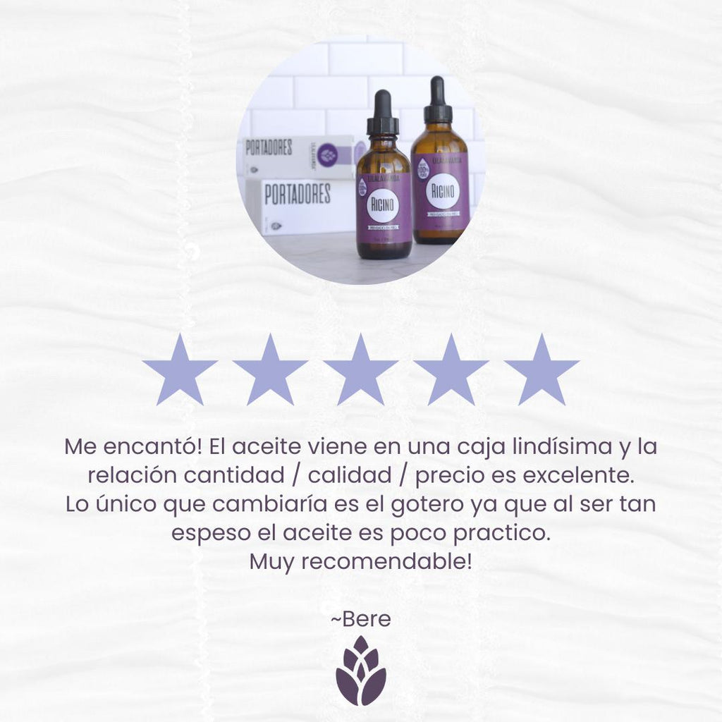 Aceite de Ricino - LilaLavanda