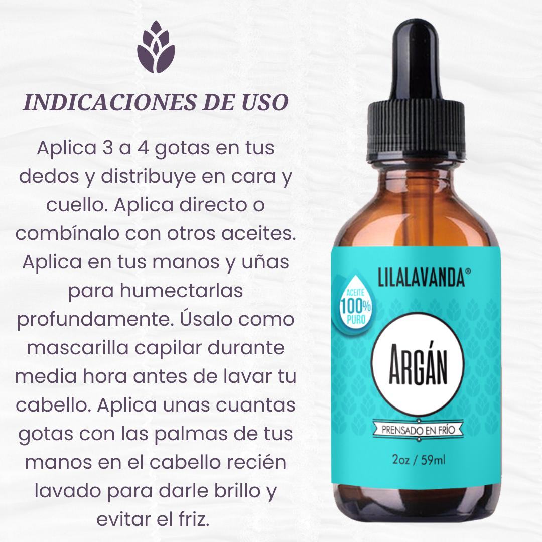 Aceite de Argan 100% puro, virgen y orgánico, prensado en frío, crudo, sin  rellenos, aceite para cabello. Argán oil de Morocco - 59 ml – LilaLavanda